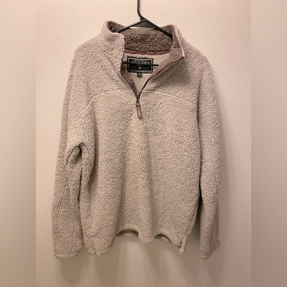 true grit fleece pullover